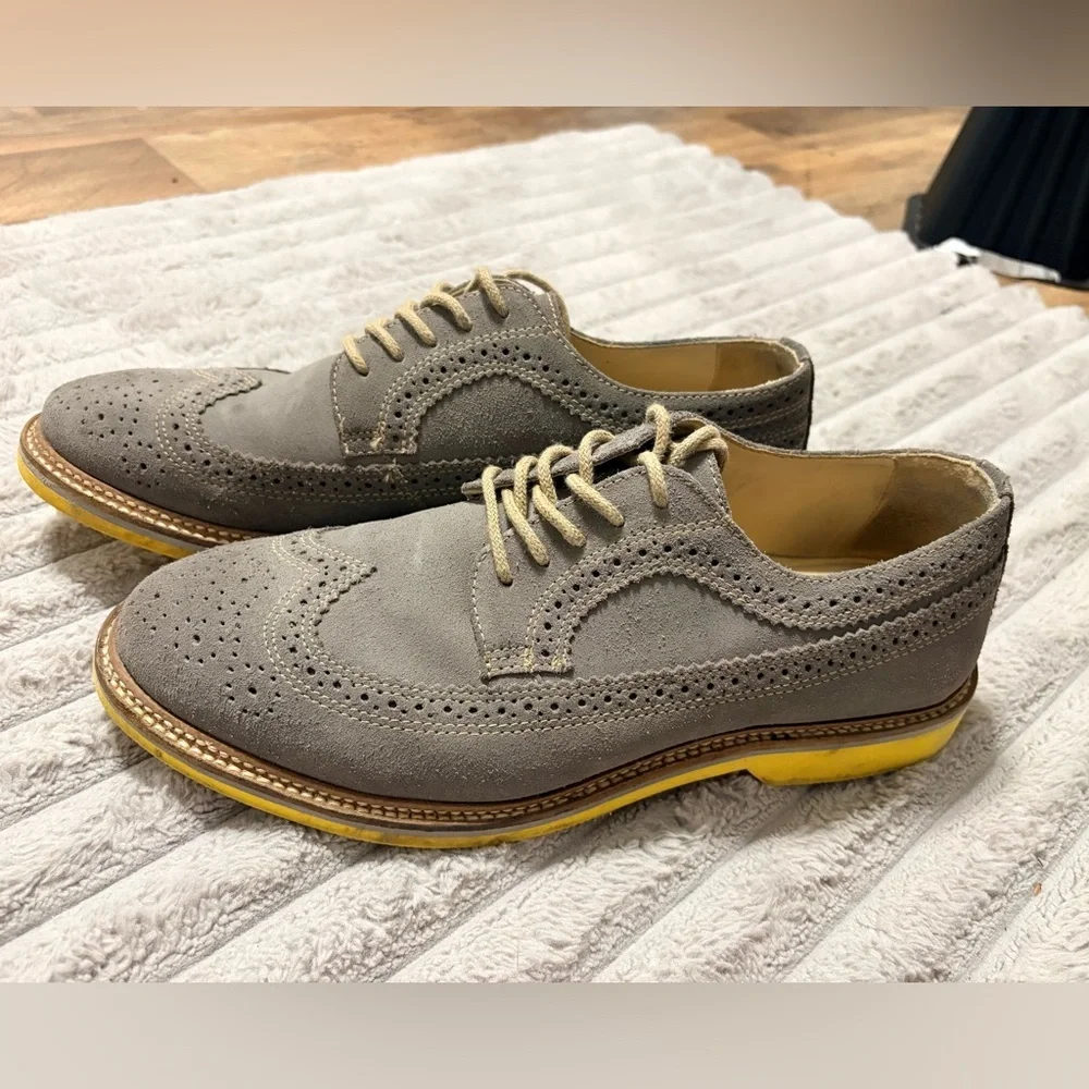 🔥 1901 Suede Wingtip Oxfords – Men’s 10M | Nordstrom Premium Line